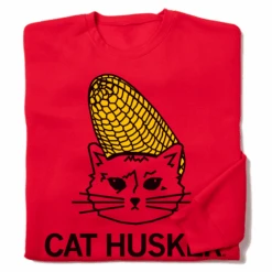 Cat Husker Crew Sweatshirt