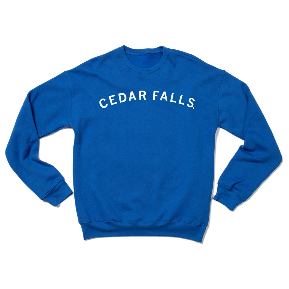 Cedar Falls Curved Logo Crew Sweatshirt 4 Cedar Falls Curved Logo Crew Sweatshirt - Image 2