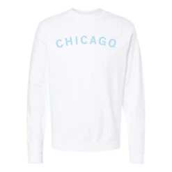 Chicago Curved Logo Crew Sweatshirt