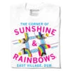 Corner Of Sunshine & Rainbows -Raygunsite Store corner of sunshine rainbows folded