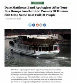 The Onion: Dave Matthews Band -Raygunsite Store davematthews