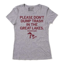 Don't Trash The Great Lakes (R) -Raygunsite Store dont trash the great lakes snug