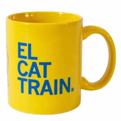 El Cat Train Mug