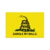 Gargle My Balls Sticker -Raygunsite Store gargle my balls sticker
