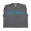 Gay Slut Muscle Crop Top