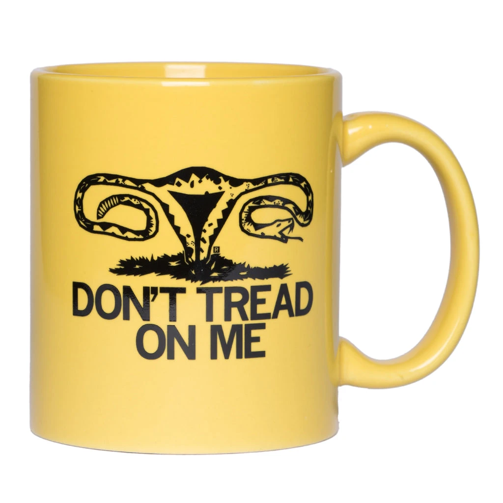 Don't Tread On Me Uterus Mug 3 Don't Tread On Me Uterus Mug
