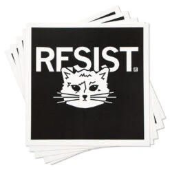 Resist Sticker