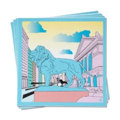 The Art Institute Of Chicago Illustration Sticker