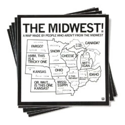 Midwest Map Sticker