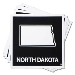 North Dakota Outline Sticker