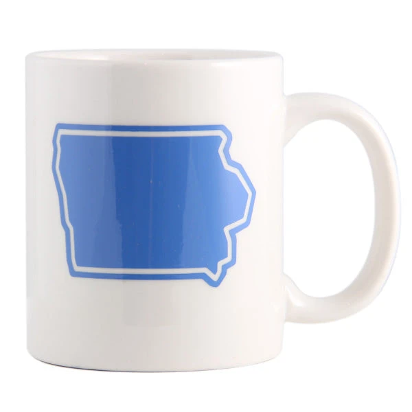 Iowa Outline Mug 3 Iowa Outline Mug