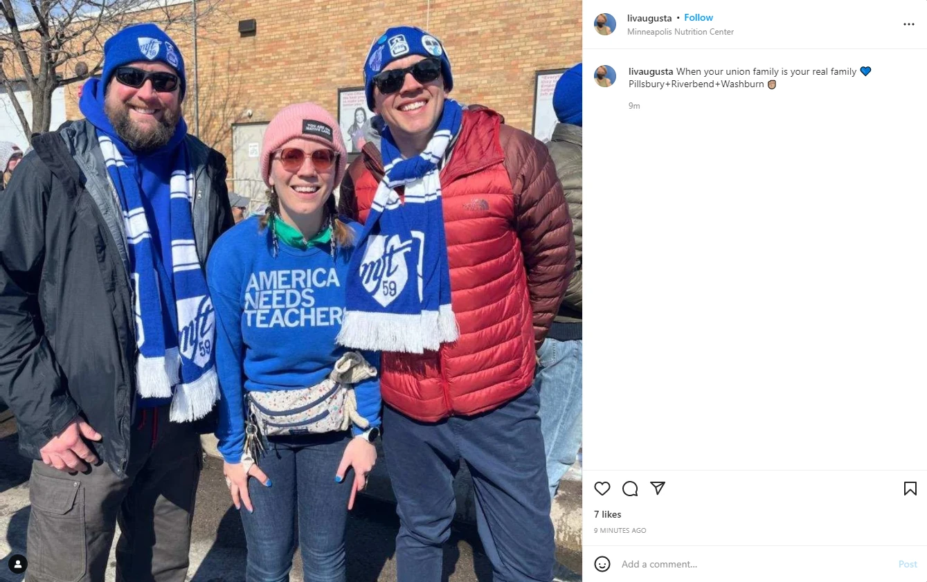 America Needs Teachers Crew Sweatshirt 7 America Needs Teachers Crew Sweatshirt - Image 5