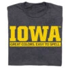 Iowa: Great Colors Easy To Spell Charcoal -Raygunsite Store iowa best colors graphite folded