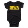 Iowa: Great Colors Easy To Spell Onesie 1 Iowa: Great Colors Easy To Spell Onesie -Raygunsite Store iowa best colors onesie
