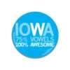 Iowa Vowels Button -Raygunsite Store iowa vowels button