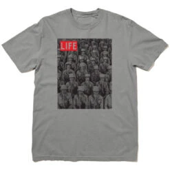 LIFE Magazine: Gas Mask Heavyweight 6 LIFE Magazine: Gas Mask Heavyweight -Raygunsite Store life gas mask comfort colors flat