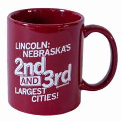 Lincoln: Second And Third Largest Cities Mug