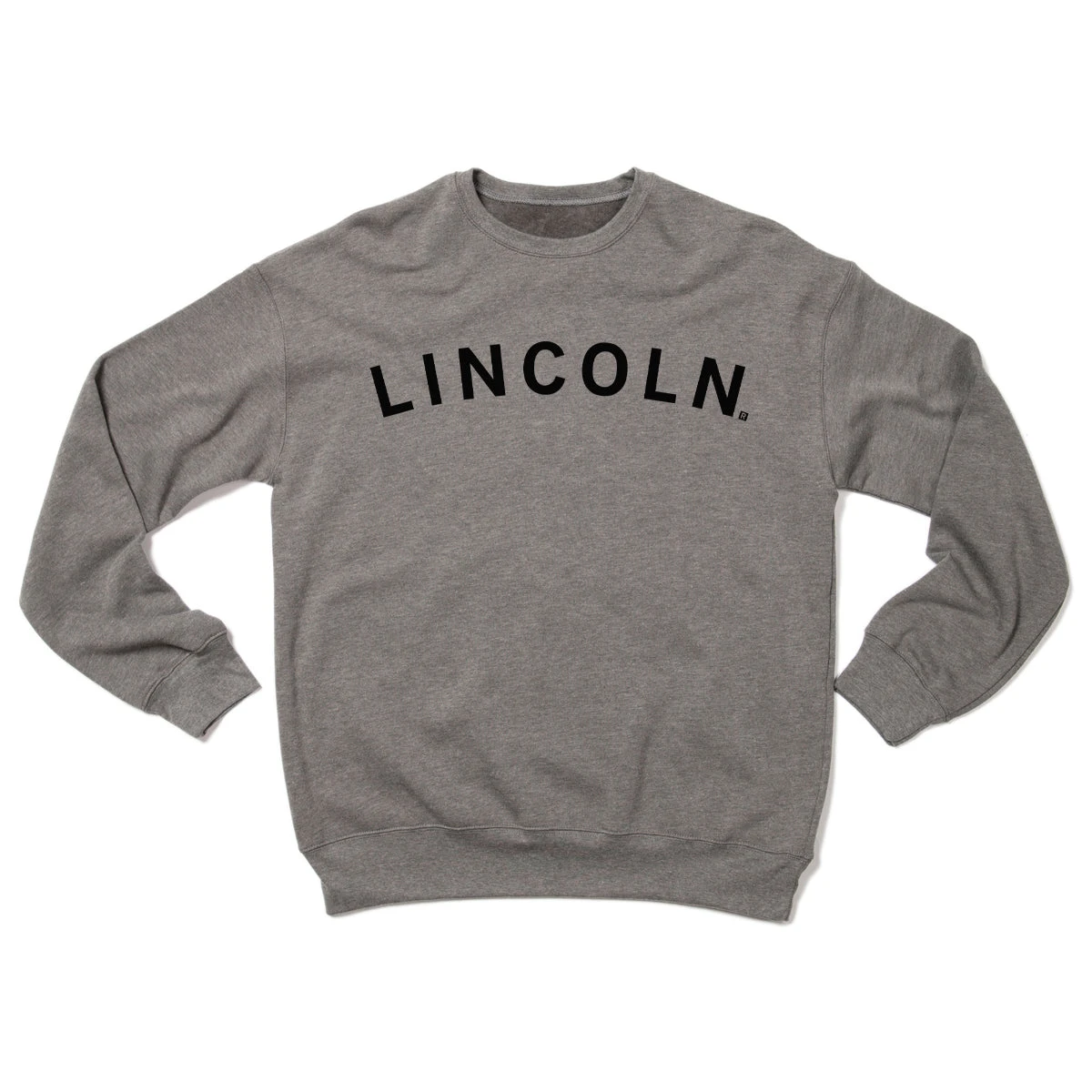 Lincoln Curved Logo Crew Sweatshirt 4 Lincoln Curved Logo Crew Sweatshirt - Image 2