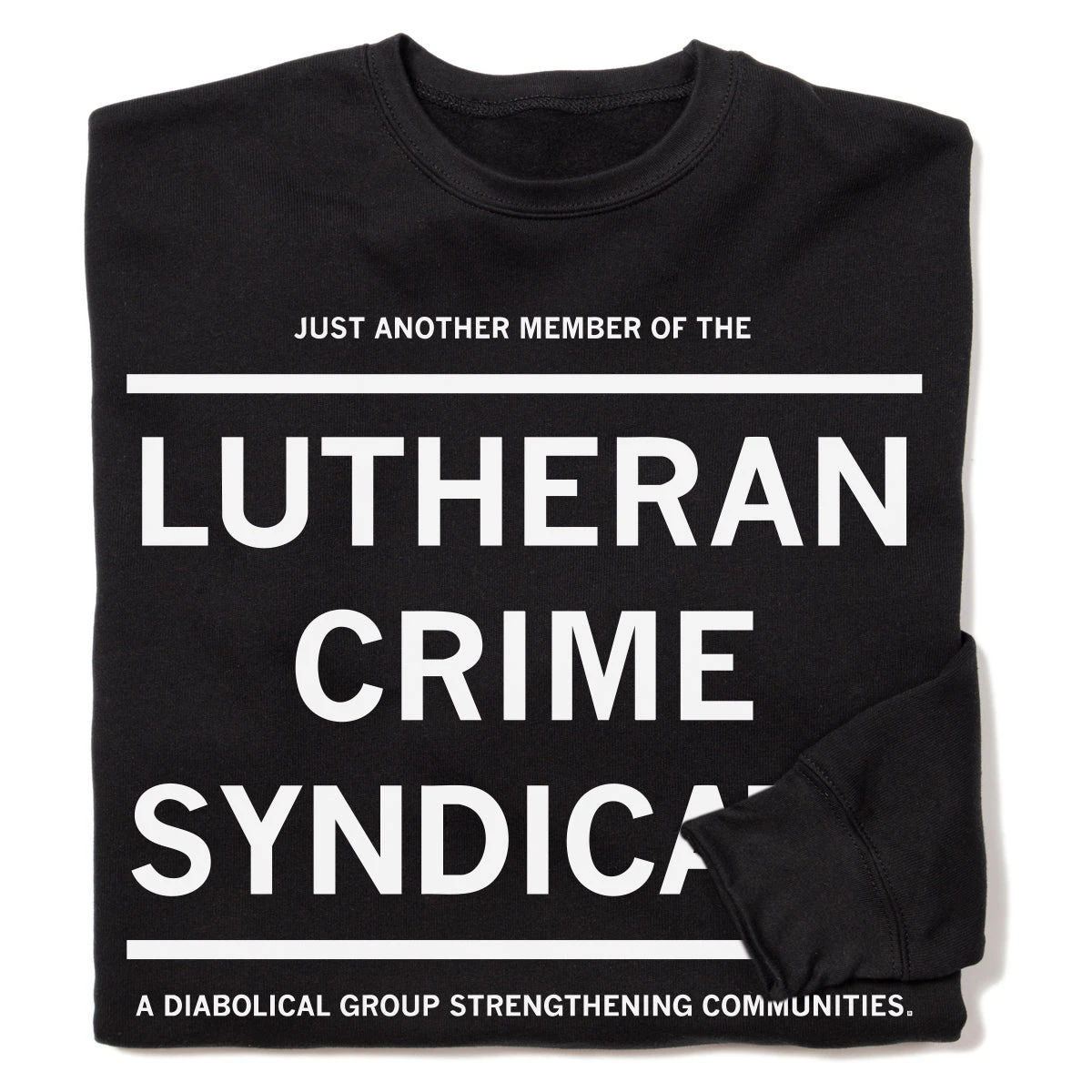 Lutheran Crime Syndicate Crew Sweatshirt 3 Lutheran Crime Syndicate Crew Sweatshirt