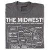 Midwest Map -Raygunsite Store midwest map folded