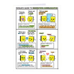 Midwestern Communication Green Greeting Card