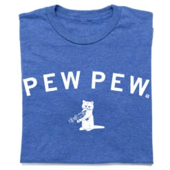 Pew Pew Curved Logo