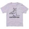 Pew Pew Pew Grey Kids 1 Pew Pew Pew Grey Kids -Raygunsite Store pew pew pew black on heather grey kids