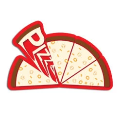 Pizza Die-Cut Sticker