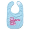 Rainbow Time Bib 2 Rainbow Time Bib -Raygunsite Store raygun bib it s rainbow time baby