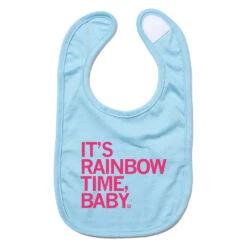 Rainbow Time Bib