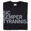 Sic Semper Tyrannis Heavyweight -Raygunsite Store sic semper tyrannis folded