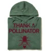 Thank A Pollinator Pullover Hoodie 2 Thank A Pollinator Pullover Hoodie -Raygunsite Store thank a pollinator hoddie folded