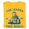 Leader Of The Free World -Raygunsite Store the leader of the free world folded