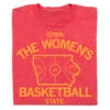 Iowa: The Women's Basketball State Red 1 Iowa: The Women's Basketball State Red -Raygunsite Store the womens basketball state ISU folded