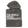 The World Needs Journalists Pullover Hoodie -Raygunsite Store the world needs journalists hoodie folded