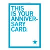 This Is Your Anniversary Greeting Card -Raygunsite Store this is you anniversary card