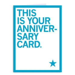 This Is Your Anniversary Greeting Card