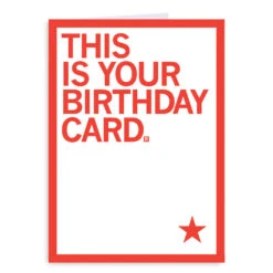 This Is Your Birthday Greeting Card