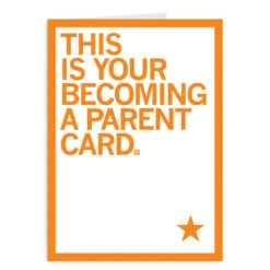 This Is Your Becoming A Parent Greeting Card