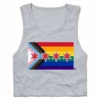 Chicago Progress Pride Flag Tank Top -Raygunsite Store transfer pride progress chi flag tank folded