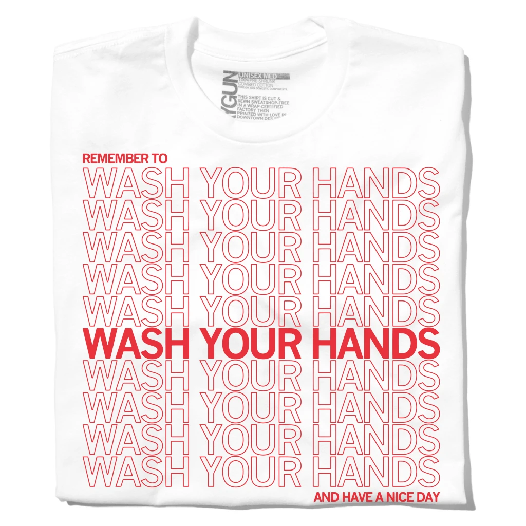 Wash Your Hands Repeating Pattern (R) 3 Wash Your Hands Repeating Pattern (R)