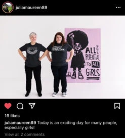 Woman's Place In Charge -Raygunsite Store womansplacesocialmedia5