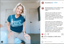 Woman's Place In Charge -Raygunsite Store womansplacesocialmedia7